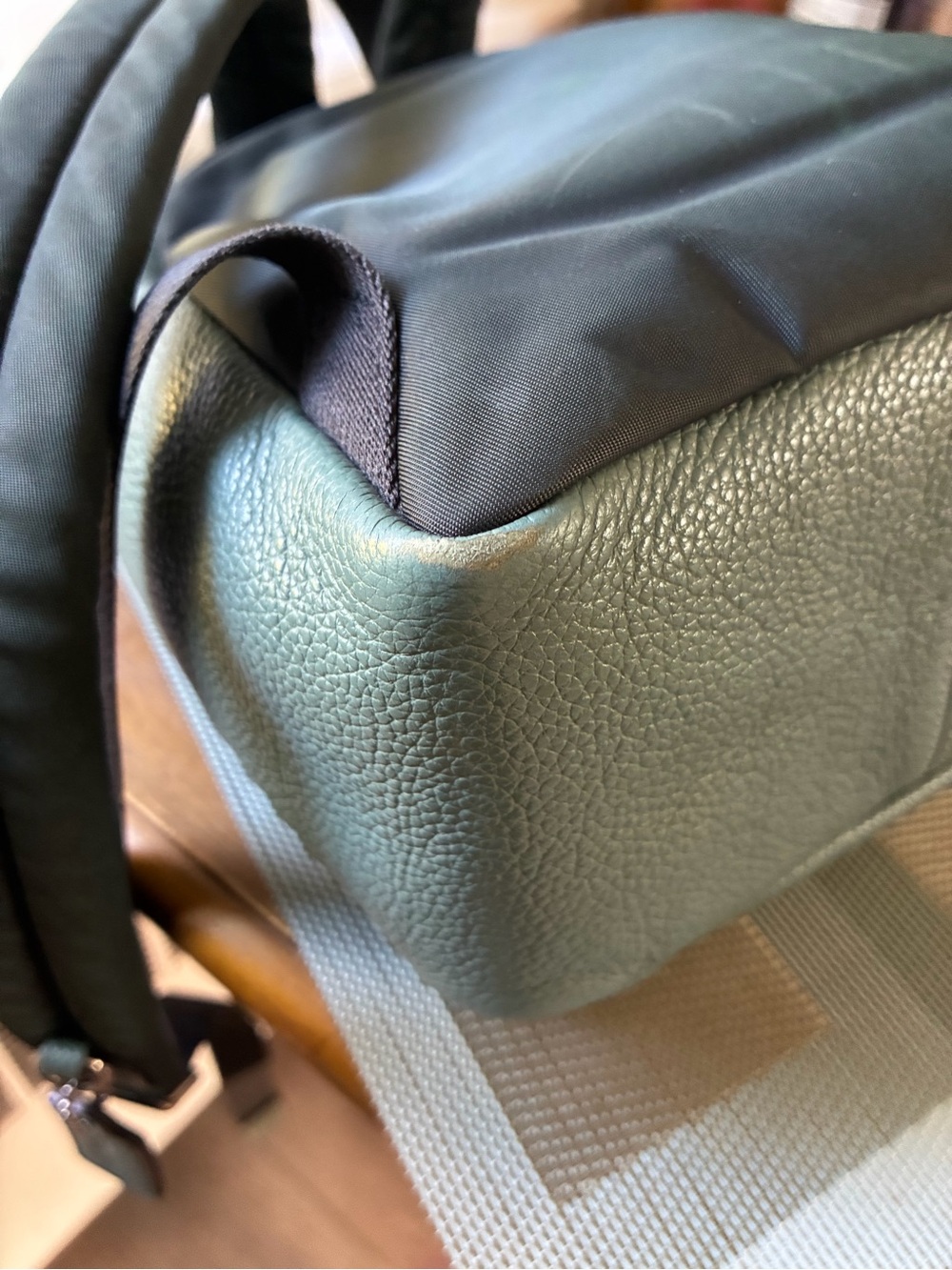 Coach Charlie Mini Backpack Blue-Grey - Picture 6 of 10